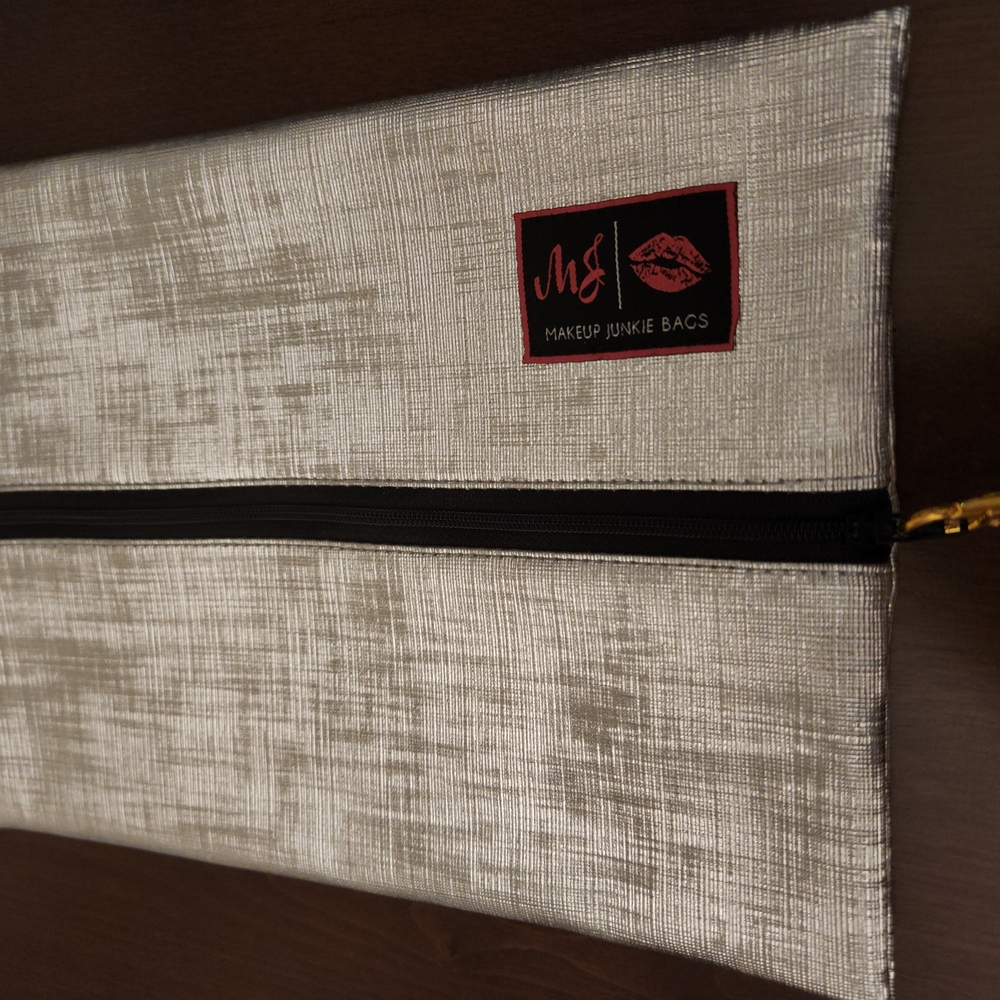 MBT Silver Cosmetic Bag